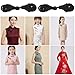 10 Pairs Chinese Closure Buttons Handmade Sewing Fasteners Black Sewing Buttons Fasteners Chinese Knots Frog Button Cheongsam Frog Button for Clothing Dress Cloak Coats Scarf Costumes