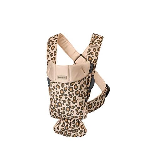 BABYBJÖRN Bärsele Mini, Bomull, Beige/Leo