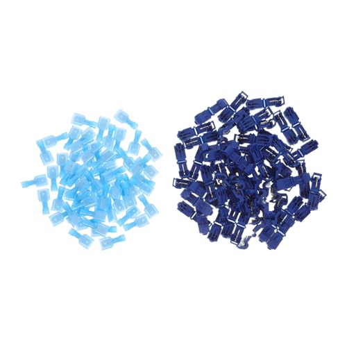 Gatuida 60pares Bloques De Terminales De Conexión Rápidos Conectores De Cable t Conectores De Empalme De Cable Para Empalmes De Para Proyectos Eléctricos