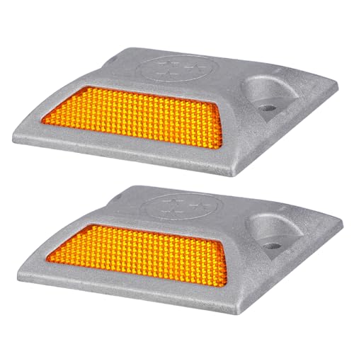 Marcadores reflectantes para pavimento 2 piezas miniatura 1