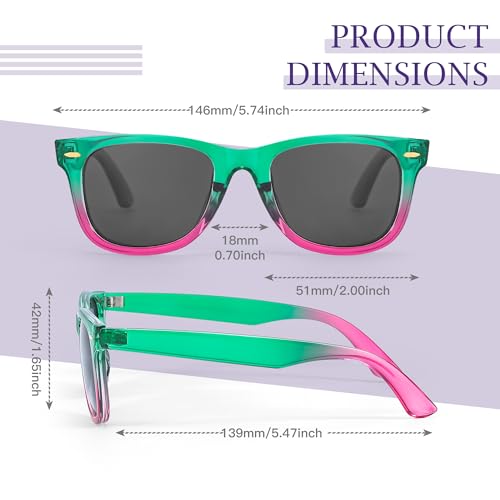 Image of SIPHEW Polarized Sunglasses for Women & Men - UV400 Mirrored Eyewear | Designer Unisex Fashion Sun Glasses w /Medium Fit,Suitable for Any Face Shape,Beach,Everyday Wear