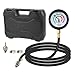 DUOYI Exhaust Back Pressure Tester Kit with Carrying Case,Professional Automotive Exhaust Back Pressure Gauge Kit with 6-Foot Hose,2.5