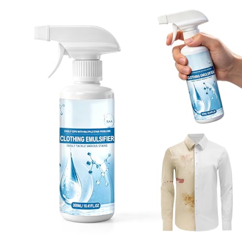 Non-ionic Laundry Stain Removal Emulsifier 2026 New Non Ionic Emulsifier Stain Remover Non Ionic Laundry Stain Remover Spray No Damage Fabric Multi-Purpose Clothing Stain (1PCS)