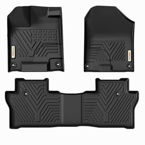 YITAMOTOR Floor Mats Compatible with Honda Pilot, Custom Fit Floor Liners for 2016-2022 Honda Pilot, 1st & 2nd Row All Weather Protection 2016-2022 Pilot