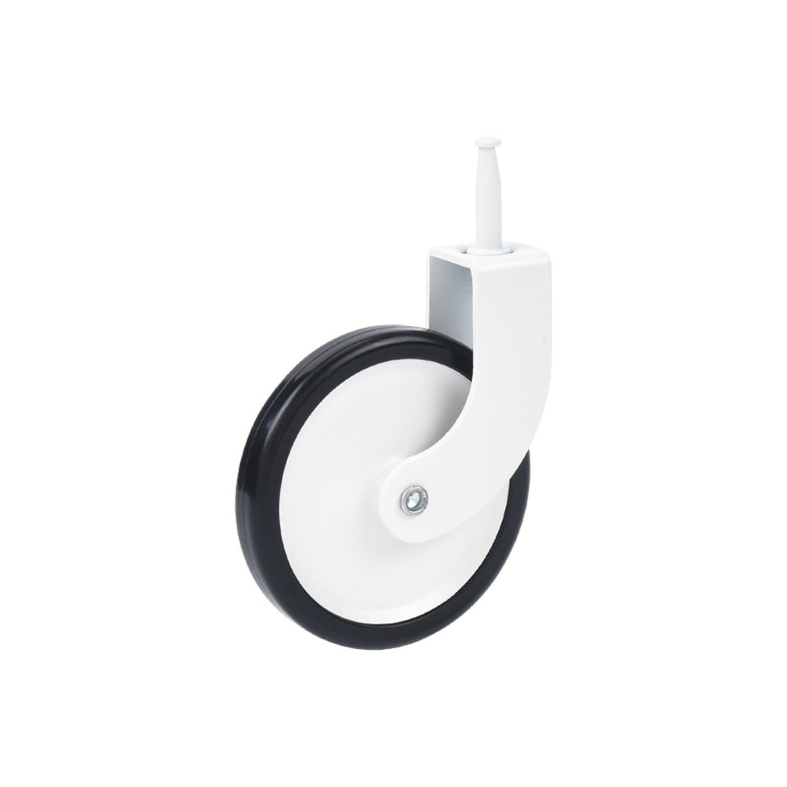 Roues silencieuses AVIMYA 3 pouces et roue de frein avec roulettes en caoutchouc pour chariot