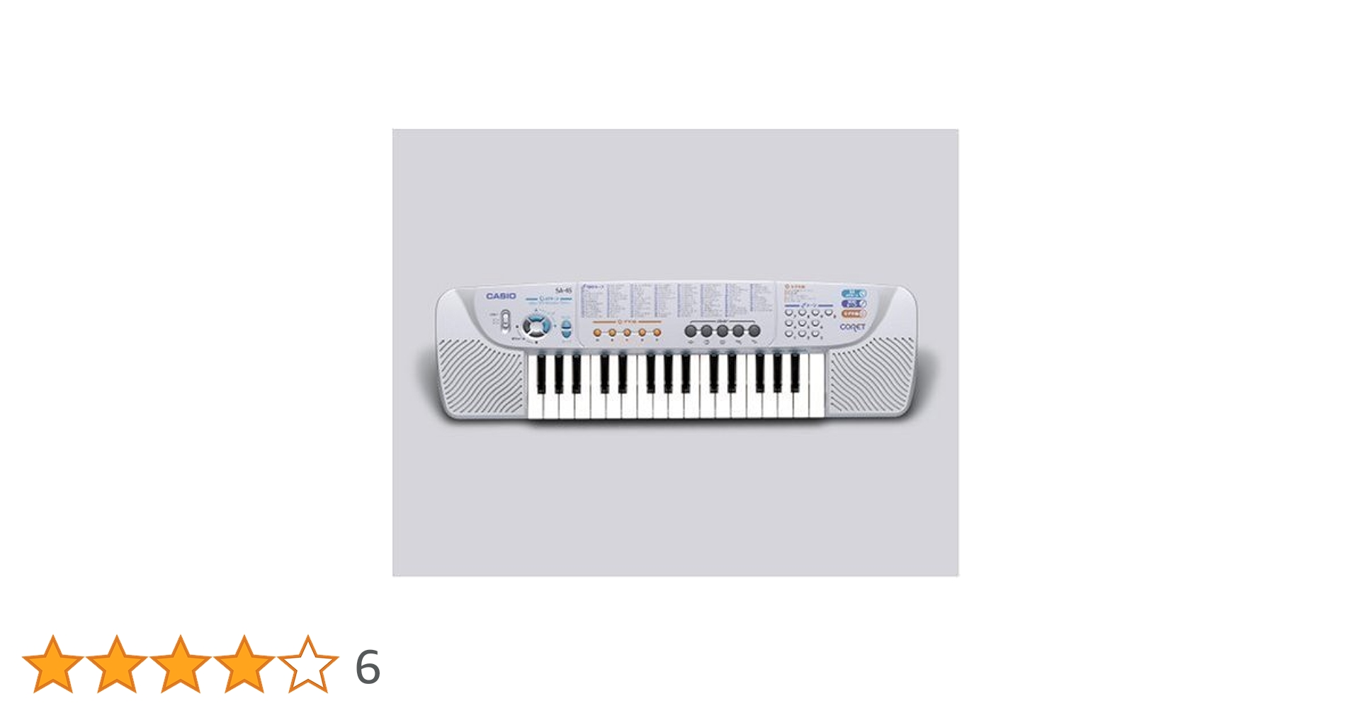 Amazon | CASIO ミニ電子キーボード 32ミニ鍵タイプ SA-45