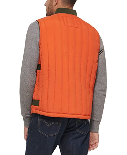 Levi's Men's Quilted Utility Vest with Contrast Detailing4