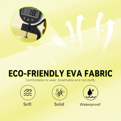 Image of PALAY Rain Ponchos for Men Women, Reusable PEVA Raincoats with Hood for Rain Ponchos for Camping, Hiking, Music Festival, Outdoor Activities