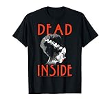 Universal Monsters Bride Of Frankenstein Dead Inside Profile T-Shirt