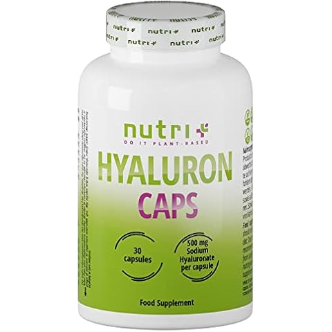 Hyaluronsäure Kapseln hochdosiert + Hyaluron vegan Cover