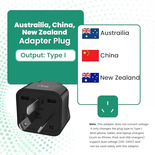 rts Store rts India to Australia Universal Travel Adapter UTA01 - Image 8