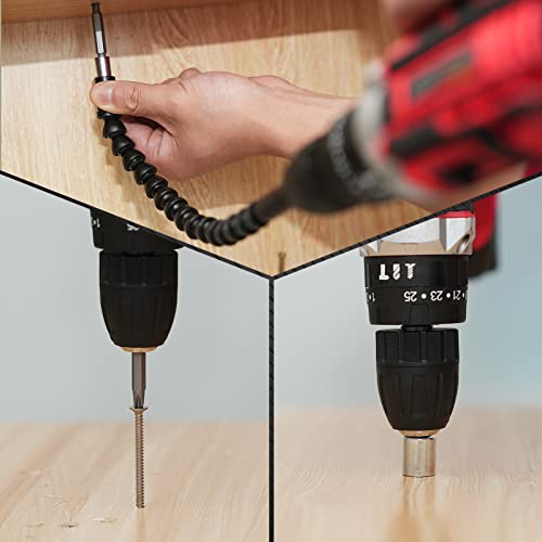 Behappy Cordless Drill Set, 21V Power Drill Set, Electric Drill Kit With 2 Batteries And Charger, 25+3 Torque Setting, 2 Speed, 315 In-Lb, Led, And 63Pcs Drill Bit, Impact Drill Set For Home, Diy #TOP5