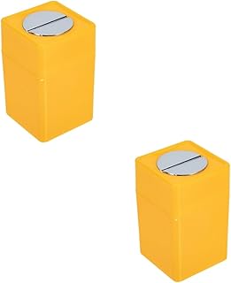 Beaupretty 2 Pçs Caixa De Lâmina Caixa De Reciclagem De Lâmina Lata De Descarte De Lâmina De Barbear Recipiente De Descarte Lâminas De Barbear Caixa De Descarte Caixa De Lâminas Caixa De