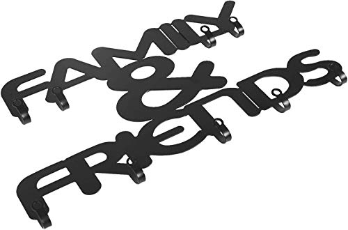 Appendiabiti Decorativo da Parete con 9 Ganci