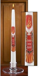 Religious Supply Come Holy Spirit Confirmation Candle