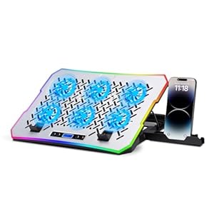 NK IG340072 17-Zoll RGB Gaming Kühlpad