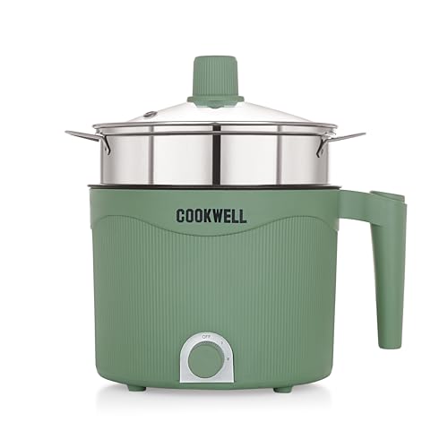 Cookwell Multipurpose Cook Kettle With 1.5L Nonstick Inner Pot, Stainless Steel Mess, Idli Stand, Stainless Steel Steamer, Egg Tray (600W) Cookwell Multipurpose Cook Kettle With 1.5L Nonstick Inner Pot, Stainless Steel Mess, Idli Stand, Stainless Steel Steamer, Egg Tray (600W)