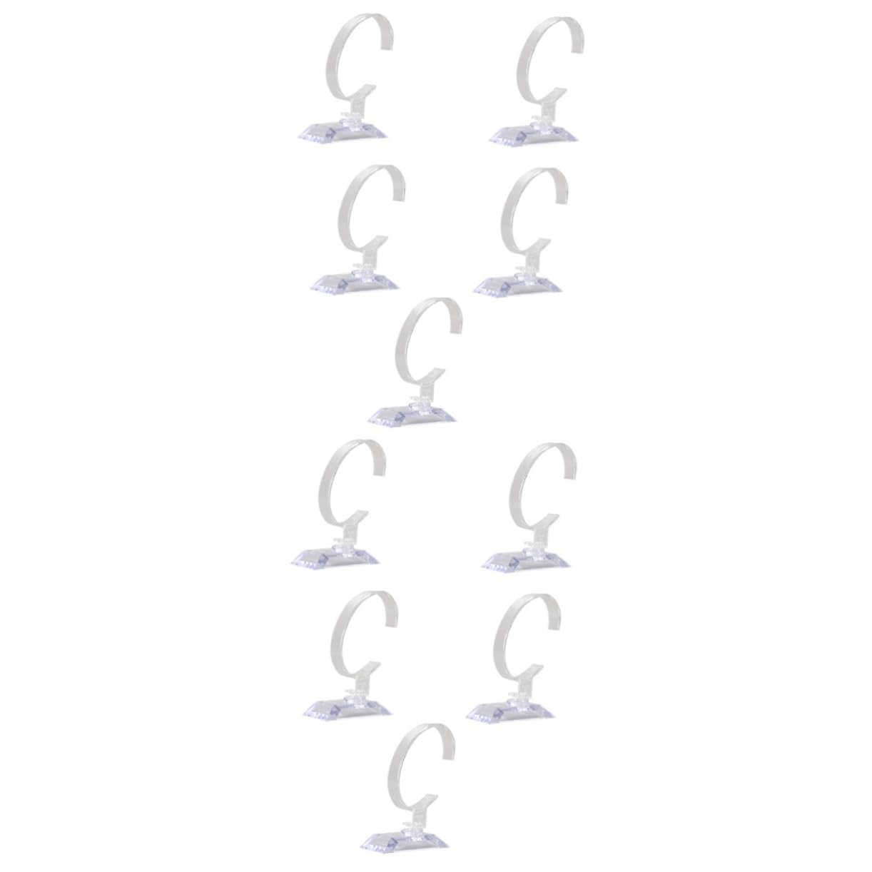 TOVINANNA 2sets Watch Display Rack Watch Holder Rack for Display Holder Stand Stands 5pcs*2