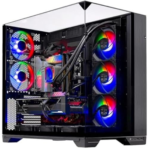 Skytech Gaming O11 Vision Gaming PC, AMD Ryzen 7 7700X 4.5GHz, NVIDIA RTX 5070 12GB, X670 Board, 1TB Gen4 NVMe SSD, 32GB DDR5 RAM 5600, 850W Gold ATX 3 PSU, 360 ARGB AIO, Wi-Fi, Win 11, Desktop