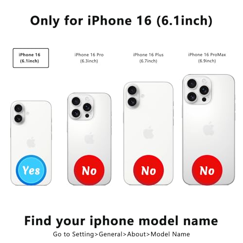 Étui portefeuille iPhone 16 double fermoir magnétique antichoc