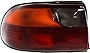 Evan-Fischer Tail Light Assembly Compatible with 1997-2003 Chevrolet Malibu Driver Side