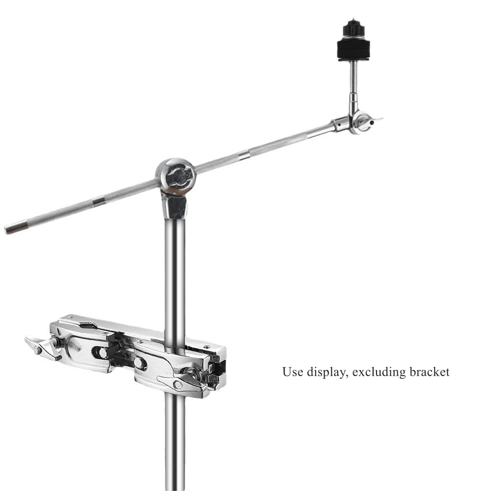 Supporto regolabile per piatti in acciaio inox, multi morsetto per tamburo, supporti e supporti per piatti, morsetto a doppia clip argento