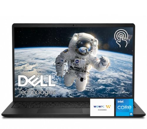 Image of Dell 15.6 inch Touchscreen Laptop, Core i5-1334U, 16GB RAM, 512GB SSD | FHD touch display, 10-core Intel processor, Wi-Fi 6 and numeric keypad for work, study and everyday use
