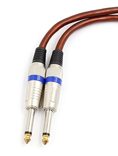 Cable de audio mono 6.35mm 1.5 metros Ruilogod miniatura 1