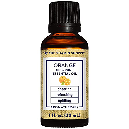Aceite esencial 100 % puro de naranja 1 fl. oz.