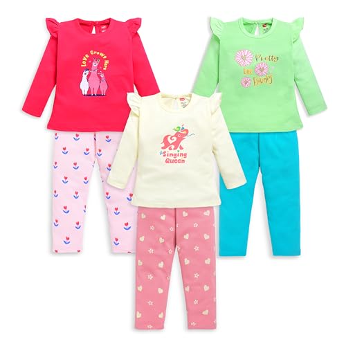 Image of LuvLap Baby-Girls F /S Girls Top & Pyjama Set