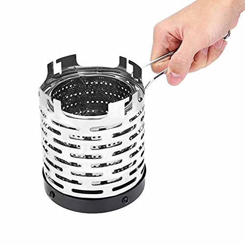 LNIBA Estufa de Leña Camping, Cámping Mini Calentador Calentamiento Estufa Cubrir Cubierta de calefacción de la Tienda, Calefacción Gas Estufa Cubrir Excursionismo Accesorio Cover