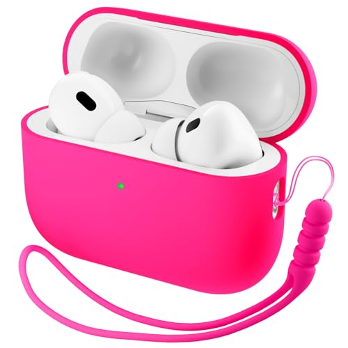 Image of ORNARTO for AirPods Pro 3 Case(2025), Liquid Silicone Cover with Lanyard