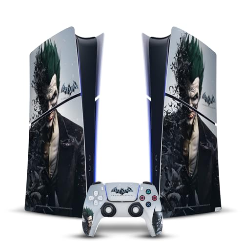 Sticker Joker pour console PS5 Slim Digital et manette dans votre espace gaming