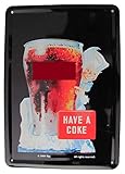 Blechschild 14,5 x 10 cm Unbekannt Coca-Cola - Have a Coke - Blechschild 14,5 x 10 cm