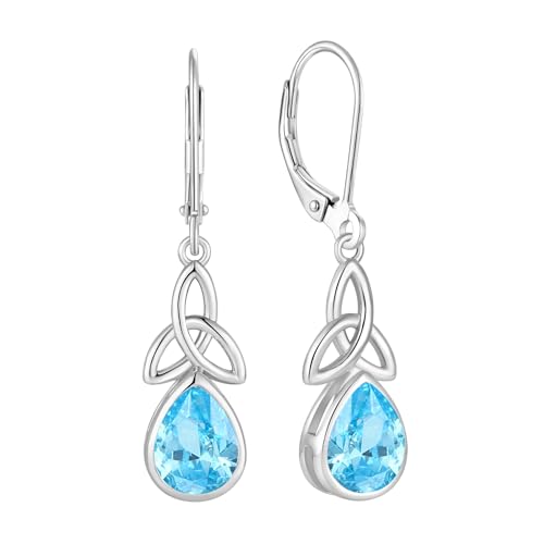 Boucles d'oreilles Nœud Celtique JO WISDOM, le cadeau idéal en argent pour femme