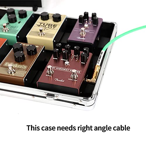 GHOSTFIRE Guitar Multi Effect Pedal Case 27.5x11.6x4.2in ，with Pedal Mounting Tape Fastener，Sturdy Locking Aluminum ，T series T-EC14 by GHOSTFIRE - Image 3