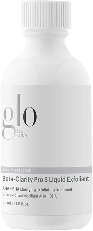 Glo Skin Beauty Beta-Clarity Pro 5 Liquid Exfoliant, 1.8 Fl Oz - AHA + BHA Clarifying and Balancing Exfoliant Treatment