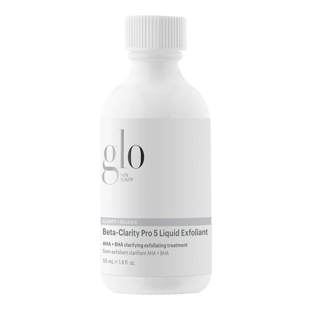 Glo Skin Beauty Beta-Clarity Pro 5 Liquid Exfoliant, 1.8 Fl Oz - AHA + BHA Clarifying and Balancing Exfoliant Treatment