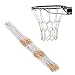 XAGMODSHN Heavy Duty Metal Chain Basketball Net Outdoor Goal Basketball Net for Most Standard Hoop Basketball Targets Net