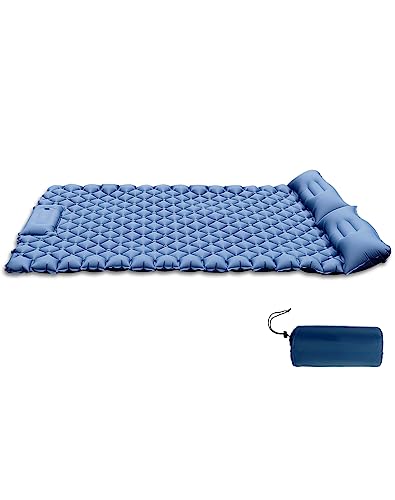 QWORK materassino da campeggio doppio, materassino...