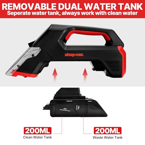 Shop-Vac 3-in-1 Cordless Spot Cleaner with Brush & Spray — view 4