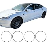Automotive Alloy Wheel Rim Protector 18 Inch Alloy Rim Guards for Car Rims Compatible with Tesla Model 3 18 Inch