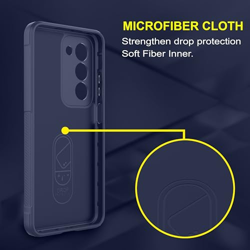 Image of Zapcase Back Case Cover for Oppo A5 5G | Compatible for Oppo A5 5G Back Cover | Liquid Silicon Magic Case with Camera Protection | Sapphire