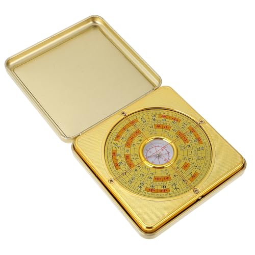 Brújula Feng Shui impermeable de 10 cm precisión para camping miniatura 1