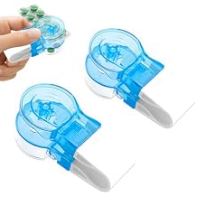 2PCS Portable Pill Taker,Pill Popper for Blister Packs,Pill Remover,Household Gadget,Travel Pills Extractor Opener Popper Assistance Tool,Easy-Grip Tablet Dispenser Tool for Elderly,Disabled,Arthritis