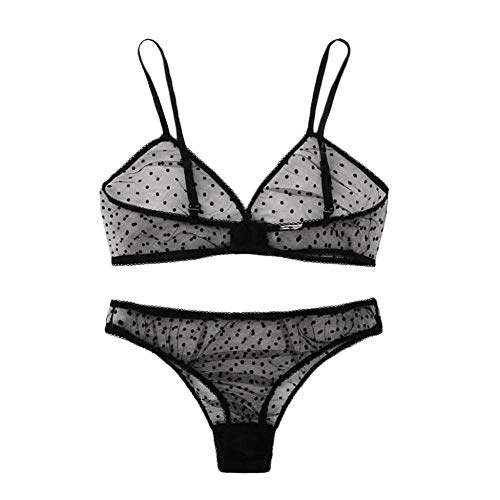 Lingerie soutien-gorge et slips pour pimenter vos soirées romantiques en sous-vêtements transparents