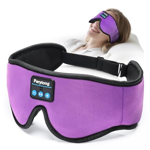 Bluetooth Sleep Mask with Comfortable Headphones