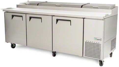 Supera PPT3R-1 Pizza Preparation Table, 93"
