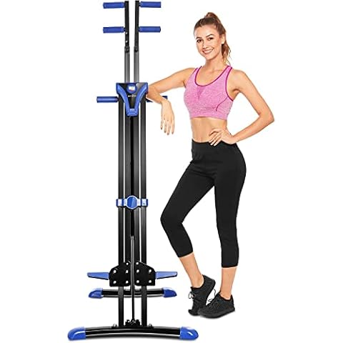 Aceshin Vertical Climber Machine Home Gym Exercise Folding Climbing Machine Fitness Stepper for Whole Body Cardio Workout Training Cover