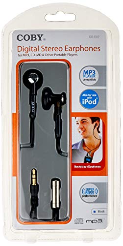 Fone de Ouvido Estéreo com Suporte para Pescoço, Coby, CVE97